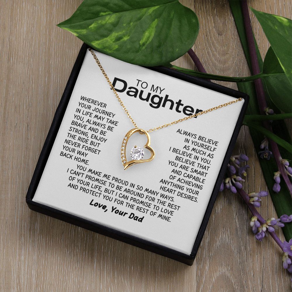 To My Daughter - I CAN PROMISE TO LOVE AND PROTECT YOU FOR THE REST OF MINE