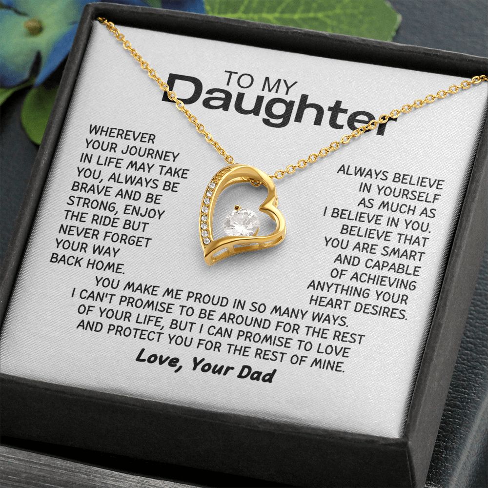 To My Daughter - I CAN PROMISE TO LOVE AND PROTECT YOU FOR THE REST OF MINE